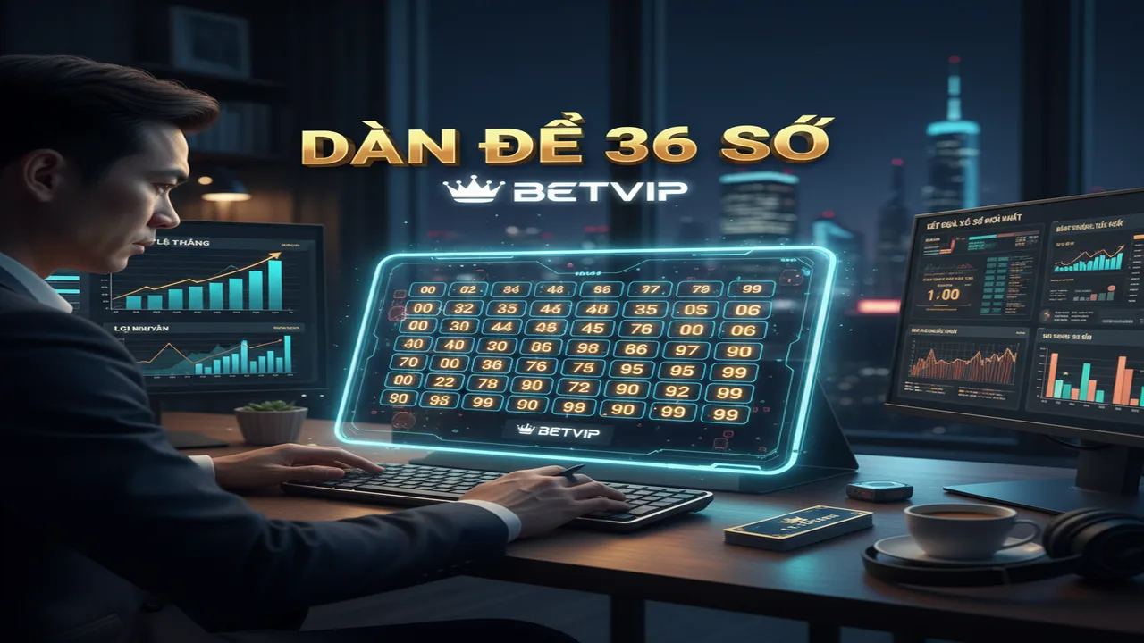 Dàn đề 36 số Betvip