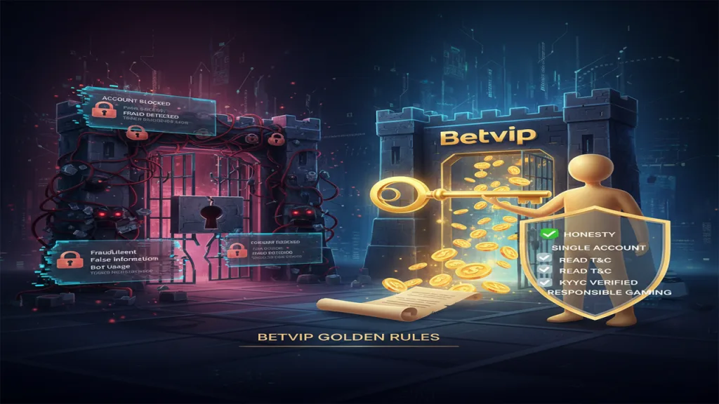 Tránh khóa nick KM Betvip