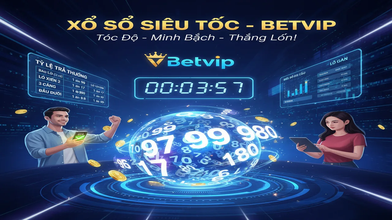 Xổ số siêu tốc Betvip